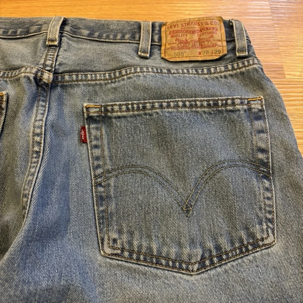 Levis 505 Jeans Mens 38x29